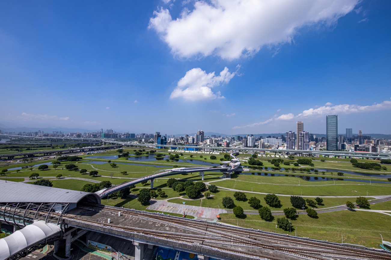 新北大都會公園實景拍攝